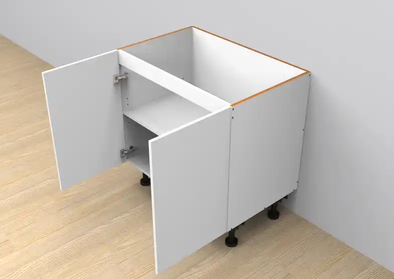 Base Double Door Cabinet - Photo 1